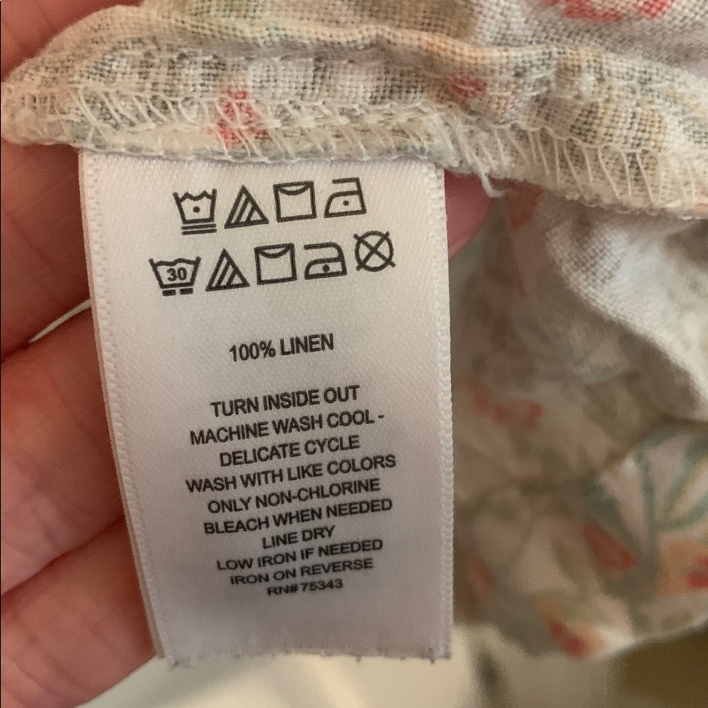 Joie Linen sleeveless baby doll dress - Picture 3 of 4